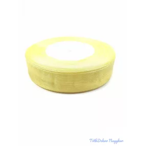 Organza szalag szegett 20mm x 45,72m - Krém