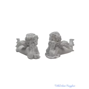 Angyalka figura 5x8,5 cm - Fekvő könyöklő