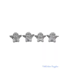 Könyöklő angyalka figura 3x4cm