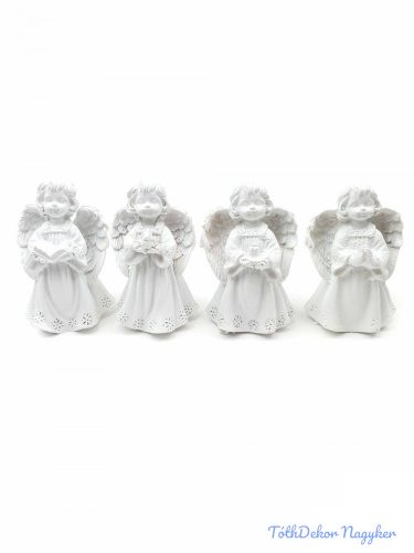Álló angyalka figura 7x4cm