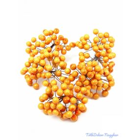 Drótos bogyó 1 cm - Napsárga