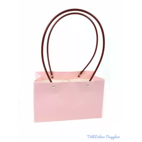 Virágtáska duplás - Rózsaszín