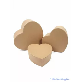 Natúr doboz szett - Szív