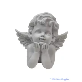 Angyalka fej figura 12x13cm - A