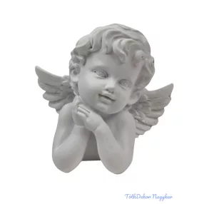 Angyalka fej figura 12x13cm - B