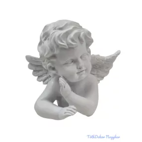 Angyalka fej figura 12x13cm - C