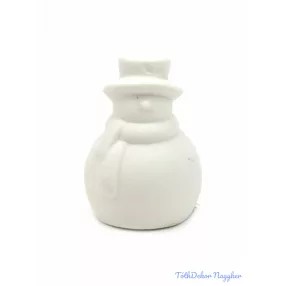 LED Matt hóember kerámia figura