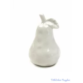 Kerámia figura fehér - Körte