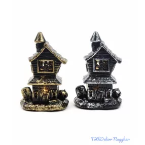 LED Halloween ház 10,5cm