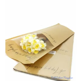 Virágtasak - Happy Everyday világos barna