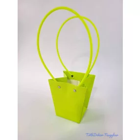 Virágtáska kicsi trapéz - Zöld