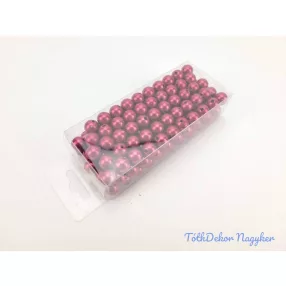 Gyöngy 10mm 85g - Bordó