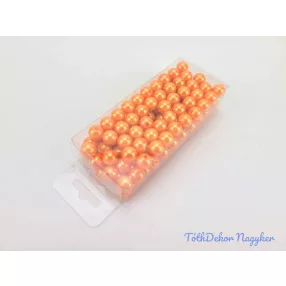 Gyöngy 10mm 85g - Narancs