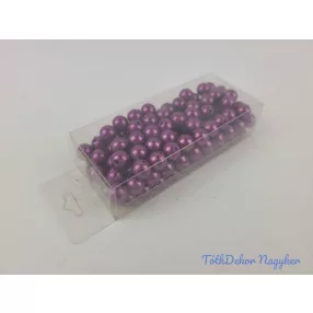Gyöngy 10mm 85g - Padlizsán