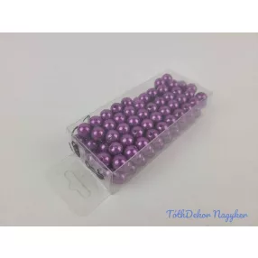 Gyöngy 10mm 85g - Lila