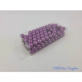 Gyöngy 10mm 85g - Lila 2