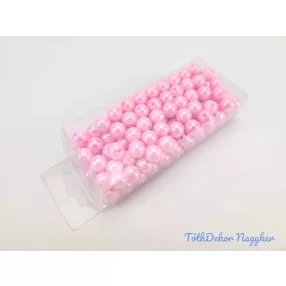 Gyöngy 10mm 85g - Babarózsaszín