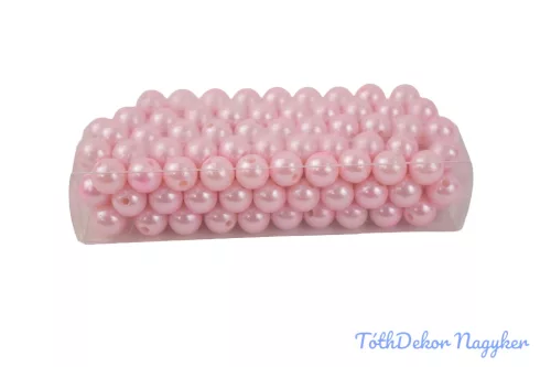 Gyöngy 10mm 85g - Babarózsaszín