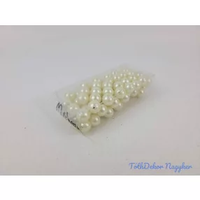 Gyöngy 12mm 85g - Krém