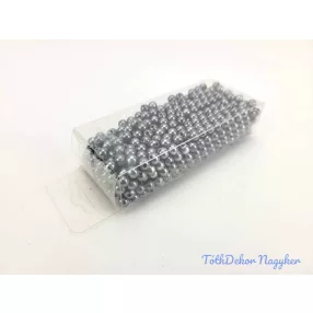 Gyöngy 6mm 85g - Grafit