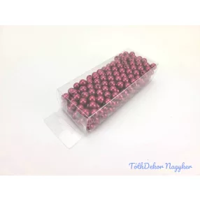 Gyöngy 8mm 85g - Bordó