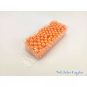 Gyöngy 8mm 85g - Narancs