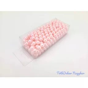 Gyöngy 8mm 85g - Babarózsaszín