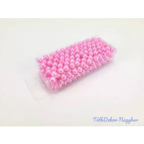 Gyöngy 8mm 85g - Rózsaszín