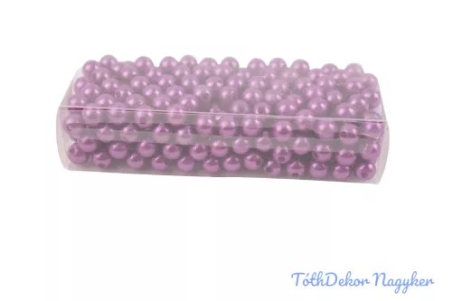 Gyöngy 8mm 85g - Padlizsán