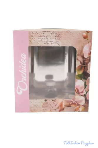 Orchideás doboz üveg fiolával - 3