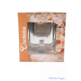 Orchideás doboz üveg fiolával - 5