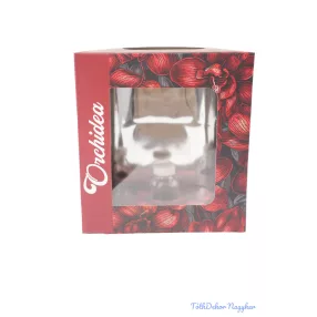 Orchideás doboz üveg fiolával - 10