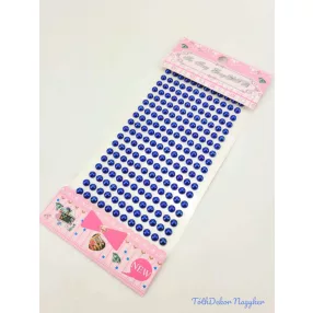 Gyöngy matrica öntapadós - Királykék