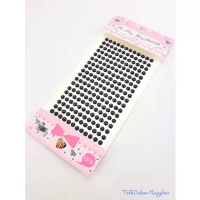 Gyöngy matrica öntapadós - Fekete