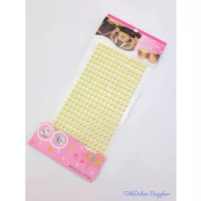 Gyöngy matrica öntapadós - Krém