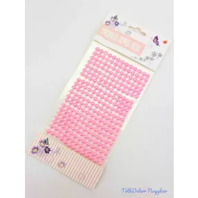 Gyöngy matrica öntapadós - Rózsaszín