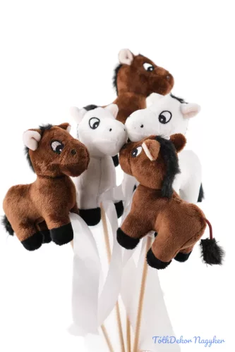 Pálcás plüss figura - Lovacska