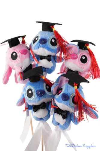 Pálcás plüss figura - Stich&Angel