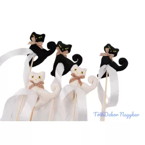 Pálcás plüss figura - Kis Cica