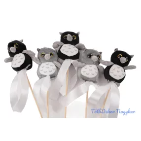 Pálcás plüss figura - Bagoly