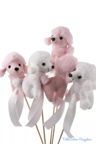 Pálcás plüss figura - Kutyus