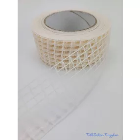 Hálós szalag 4,5cm x 10m - Púder