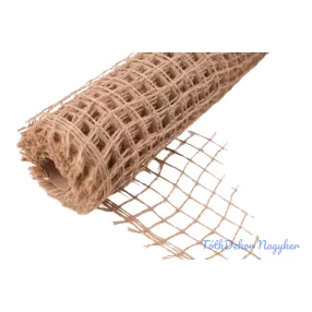 Juta nagylukú hálós tekercs 48 cm x 5m - Natúr