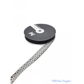 Csipke szalag 18mm x 45m - Fekete