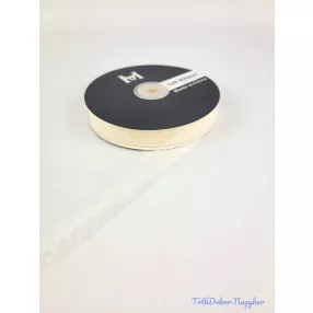 Csipke szalag 18mm x 45m - Krém