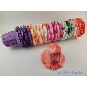 Cserépcsomagoló kalap - Magas 14 cm - Vegyes