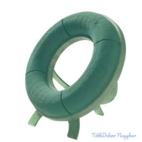 Oasis ECObase kitámasztós tűzőhab koszorú 62cm