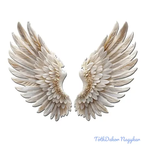 Nyomtatott dekorkarton - Angyalszárny 2db/szett