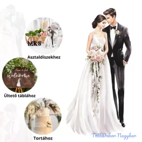 Esküvői táblácskák