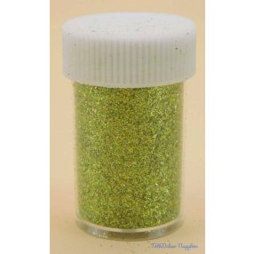 Csillámpor tégelyben 30ml - Oliva Zöld